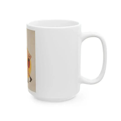 Boxing illustrations (3) - White Coffee Mug - Go Mug Yourself