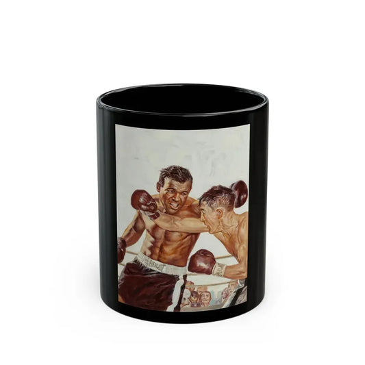 Boxing it Out - Black Coffee Mug 11oz - Go Mug Yourself