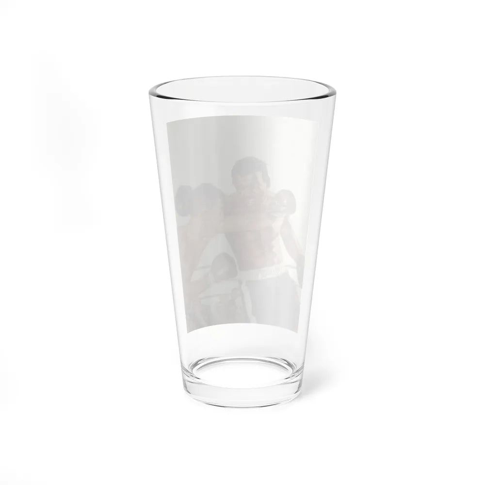 Boxing it Out (Magazine Illustration) Pint Glass 16oz-Go Mug Yourself