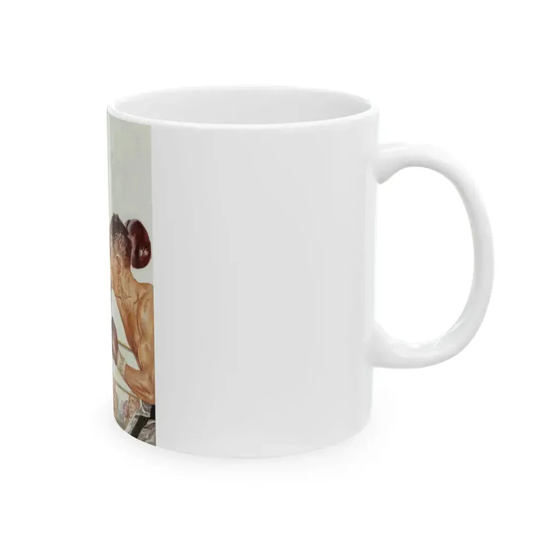 Boxing it Out - White Coffee Mug - Go Mug Yourself