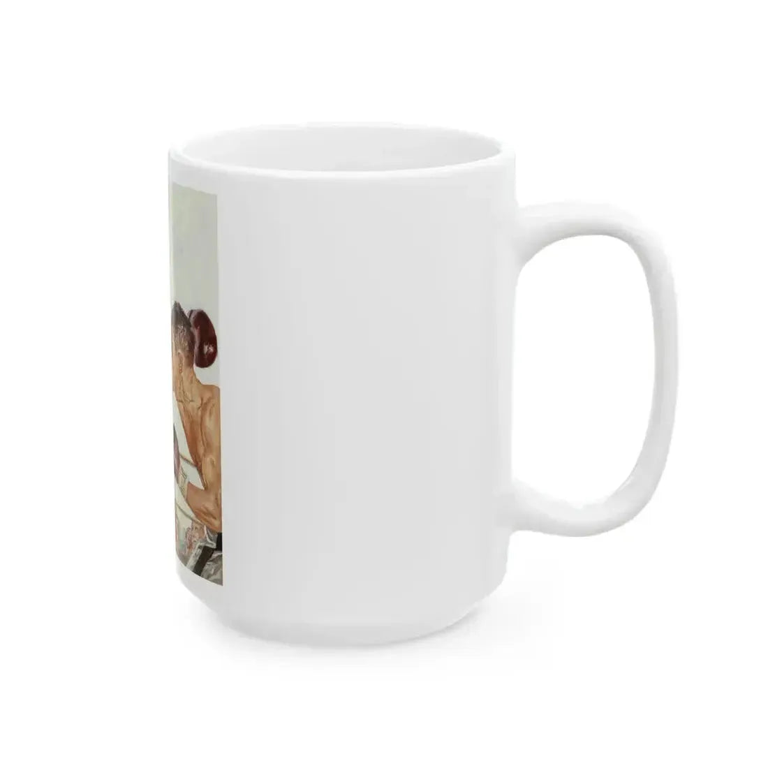 Boxing it Out - White Coffee Mug - Go Mug Yourself