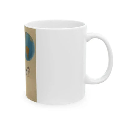 Boxing the World - White Coffee Mug - Go Mug Yourself