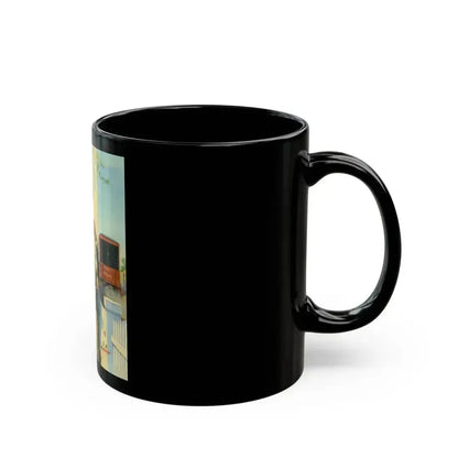 Boy and his Dog, This Week cover, September 6, 1936 - Black Coffee Mug - Go Mug Yourself