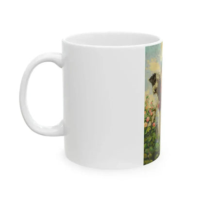 Boy and his Dog, This Week cover, September 6, 1936 - White Coffee Mug - Go Mug Yourself