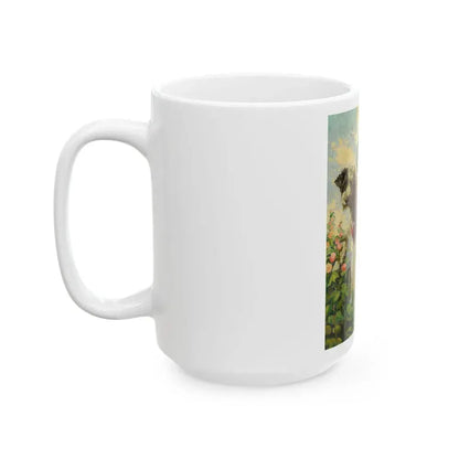 Boy and his Dog, This Week cover, September 6, 1936 - White Coffee Mug - Go Mug Yourself