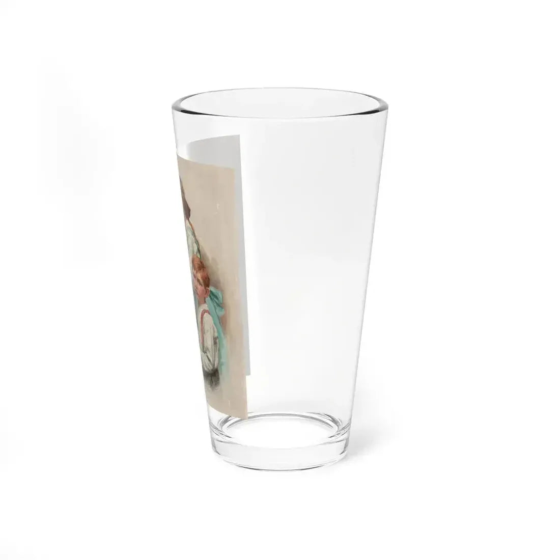 Boy Drying Dishes, The Saturday Evening Post cover, October 18, 1913 (Magazine Illustration) Pint Glass 16oz - Go Mug Yourself