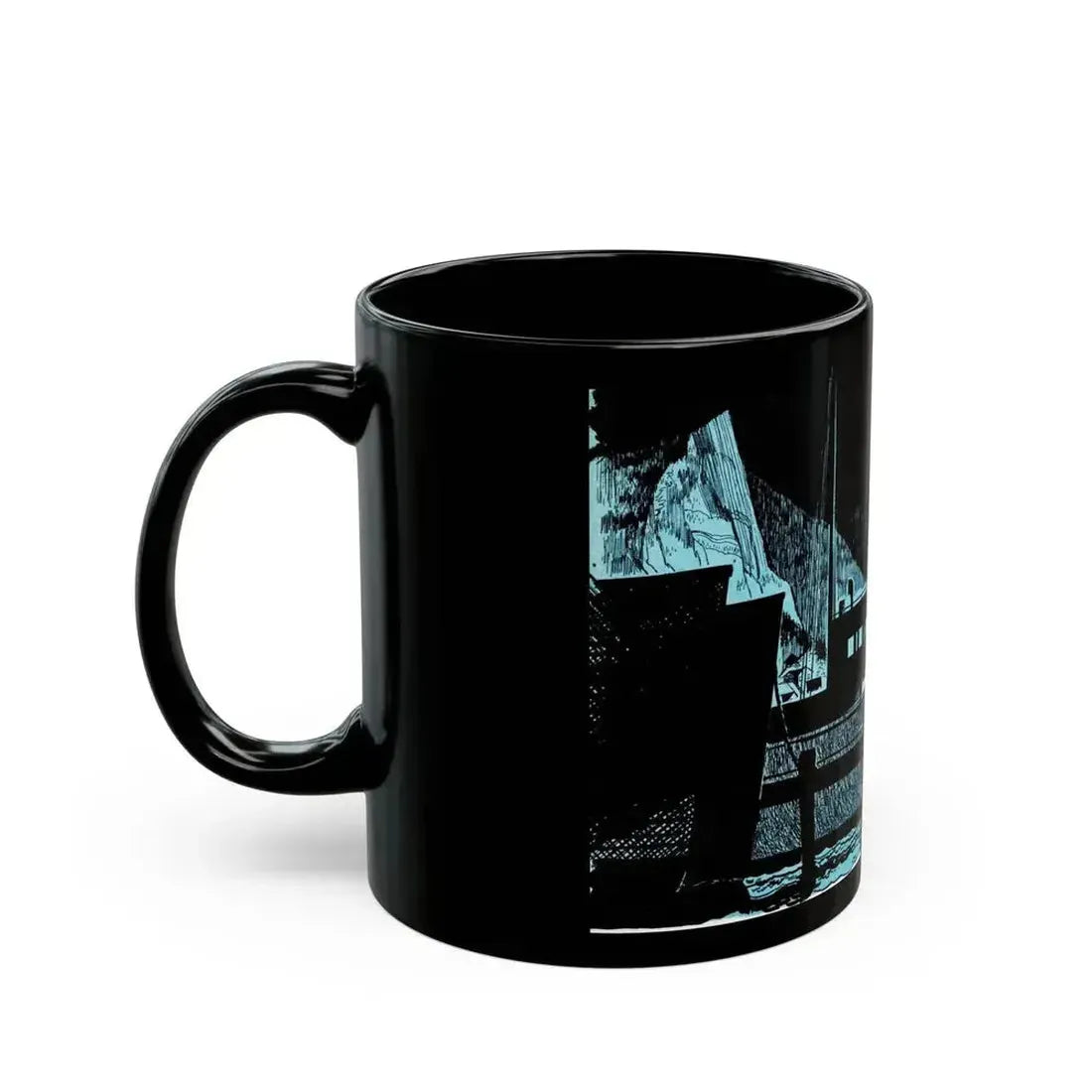 Boy from Nowhere, Bluebook Magazine, March 1954 - Black Coffee Mug - Go Mug Yourself