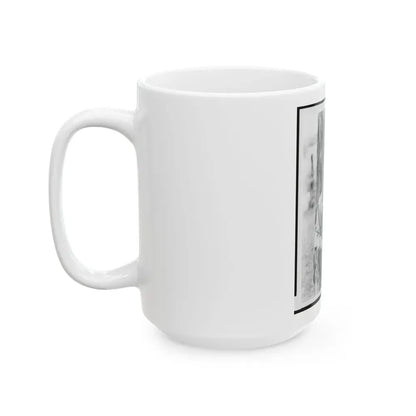 Boy Holding Union And Confederate Bullets, Perryville Battlefield, Perryville, Boyle County, Kentucky (U.S. Civil War) White Coffee Mug - Go Mug Yourself