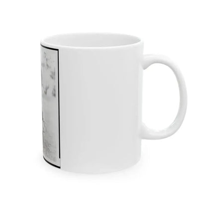 Boy Holding Union And Confederate Bullets, Perryville Battlefield, Perryville, Boyle County, Kentucky (U.S. Civil War) White Coffee Mug - Go Mug Yourself