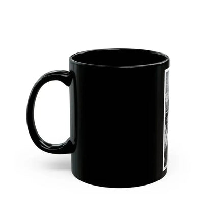 Boy In A Hurry (1), Blue Book Magazine, February 1946 - Black Coffee Mug - Go Mug Yourself