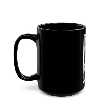 Boy In A Hurry (1), Blue Book Magazine, February 1946 - Black Coffee Mug - Go Mug Yourself