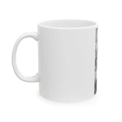 Boy In A Hurry (1), Blue Book Magazine, February 1946 - White Coffee Mug - Go Mug Yourself