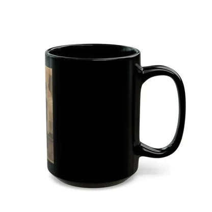 Boy Playing Dress-Up, story illustration - Black Coffee Mug - Go Mug Yourself