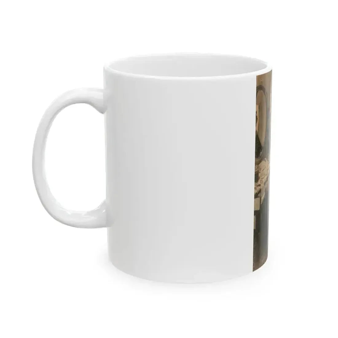 Boy Playing Dress-Up, story illustration - White Coffee Mug - Go Mug Yourself