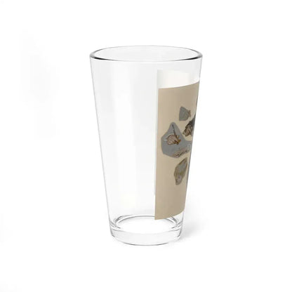 Boy's Letter to Santa, The Saturday Evening Post cover study, 1914 (Magazine Illustration) Pint Glass 16oz - Go Mug Yourself