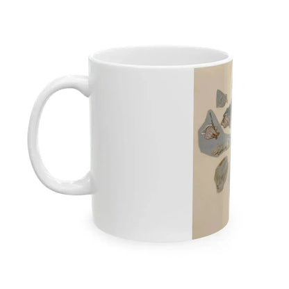 Boy's Letter to Santa, The Saturday Evening Post cover study, 1914 - White Coffee Mug - Go Mug Yourself