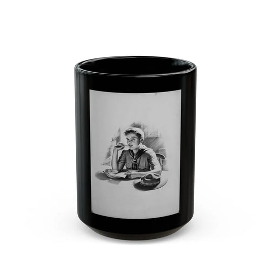 Boy Scout (1943) - Black Coffee Mug-15oz-Go Mug Yourself