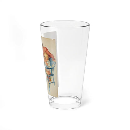 Boy Scout Illustration (Magazine Illustration) Pint Glass 16oz-Go Mug Yourself