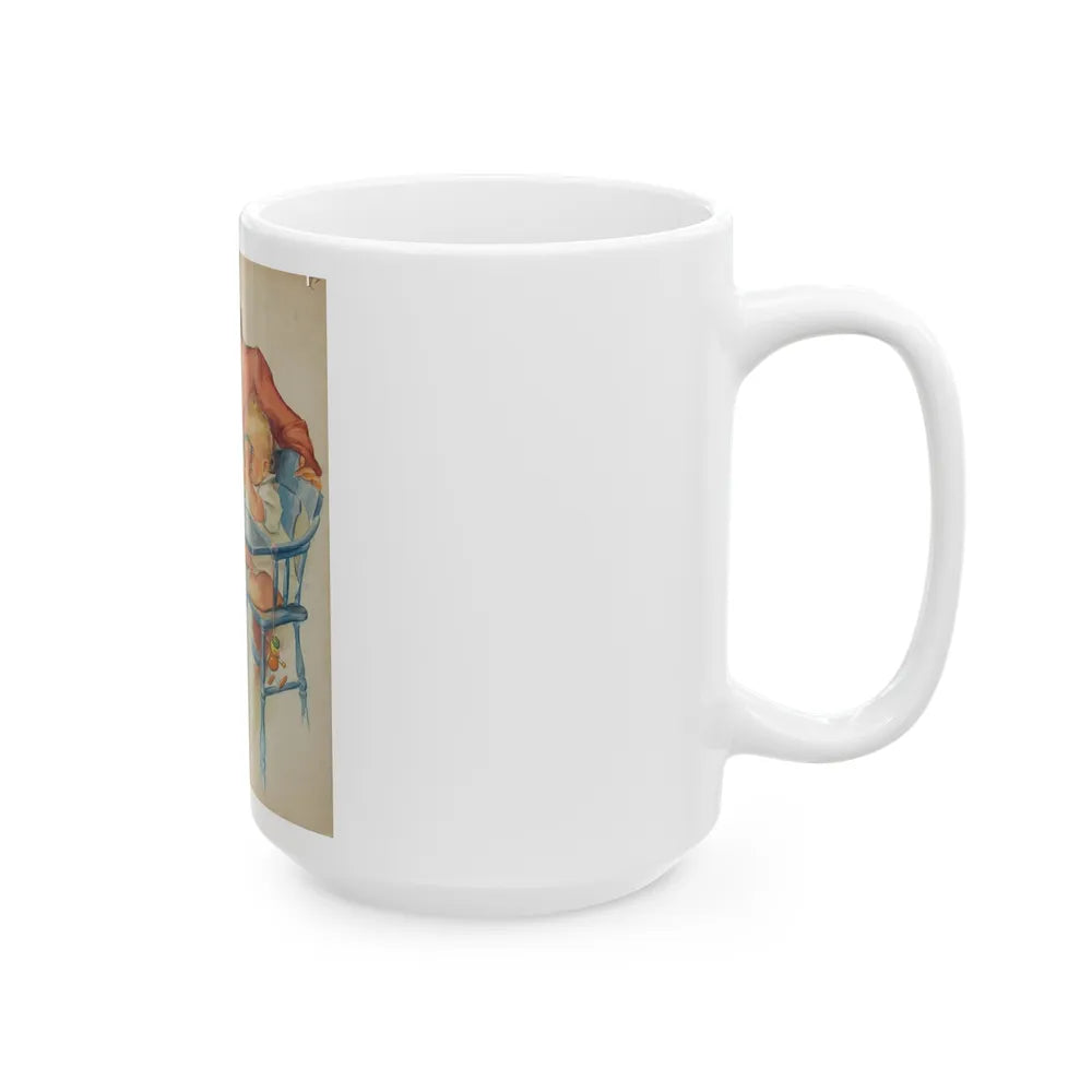 Boy Scout Illustration - White Coffee Mug-Go Mug Yourself