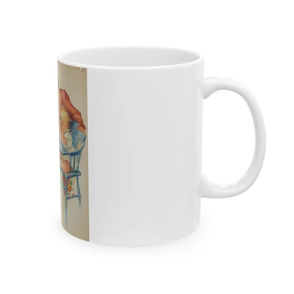 Boy Scout Illustration - White Coffee Mug-Go Mug Yourself