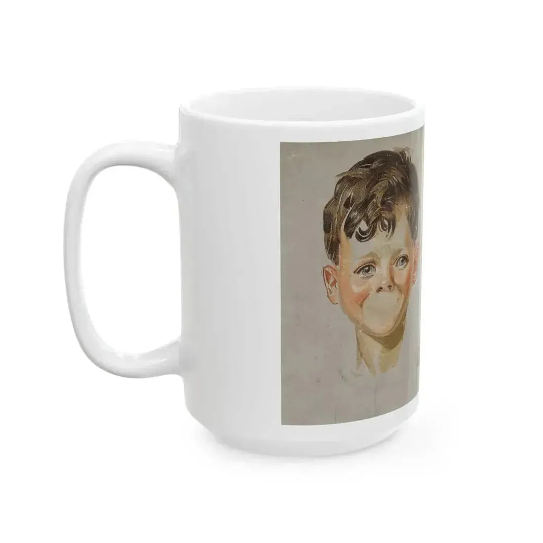 Boy study - White Coffee Mug - Go Mug Yourself