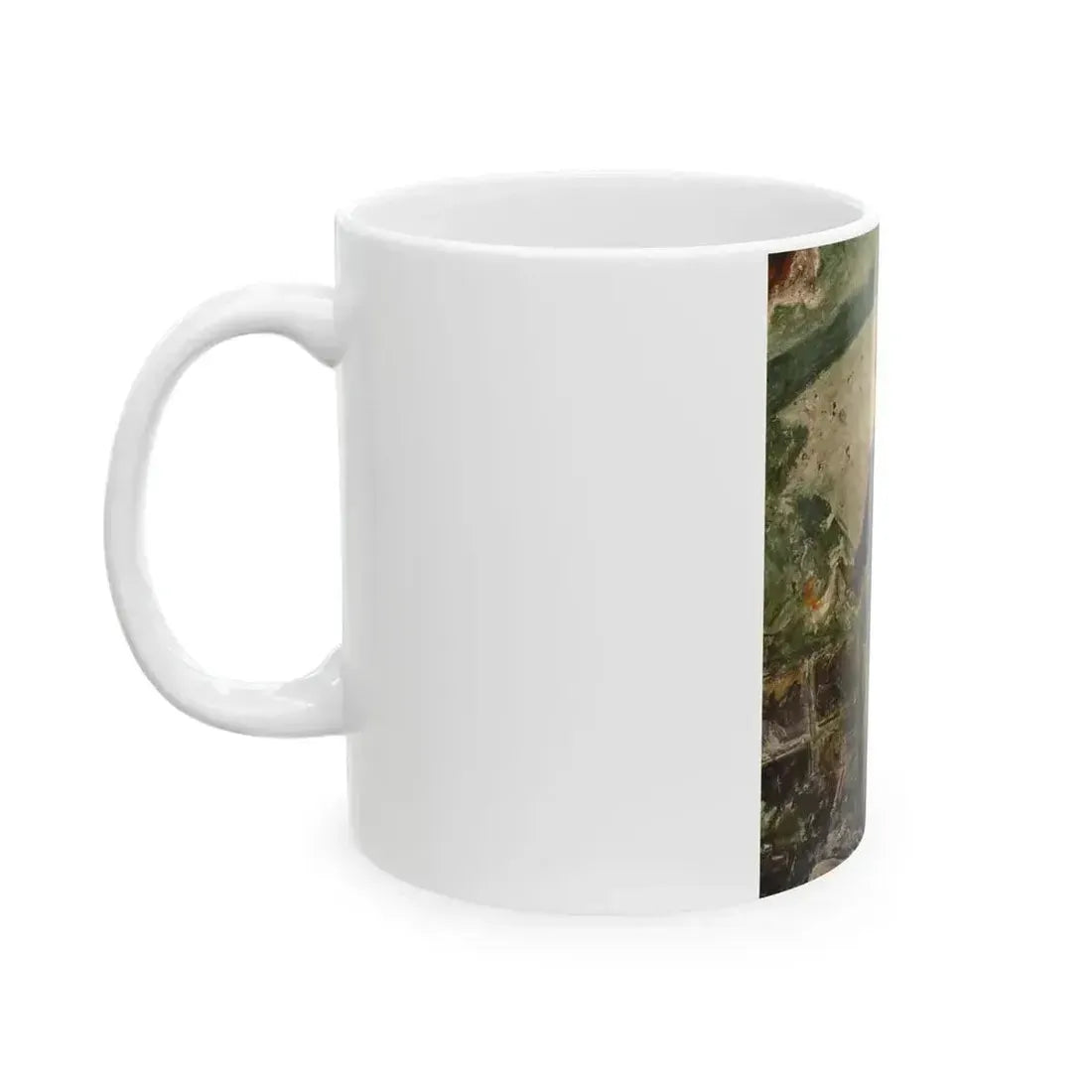 Boy with Molotov Cocktail, Russia Invades Germany - White Coffee Mug - Go Mug Yourself