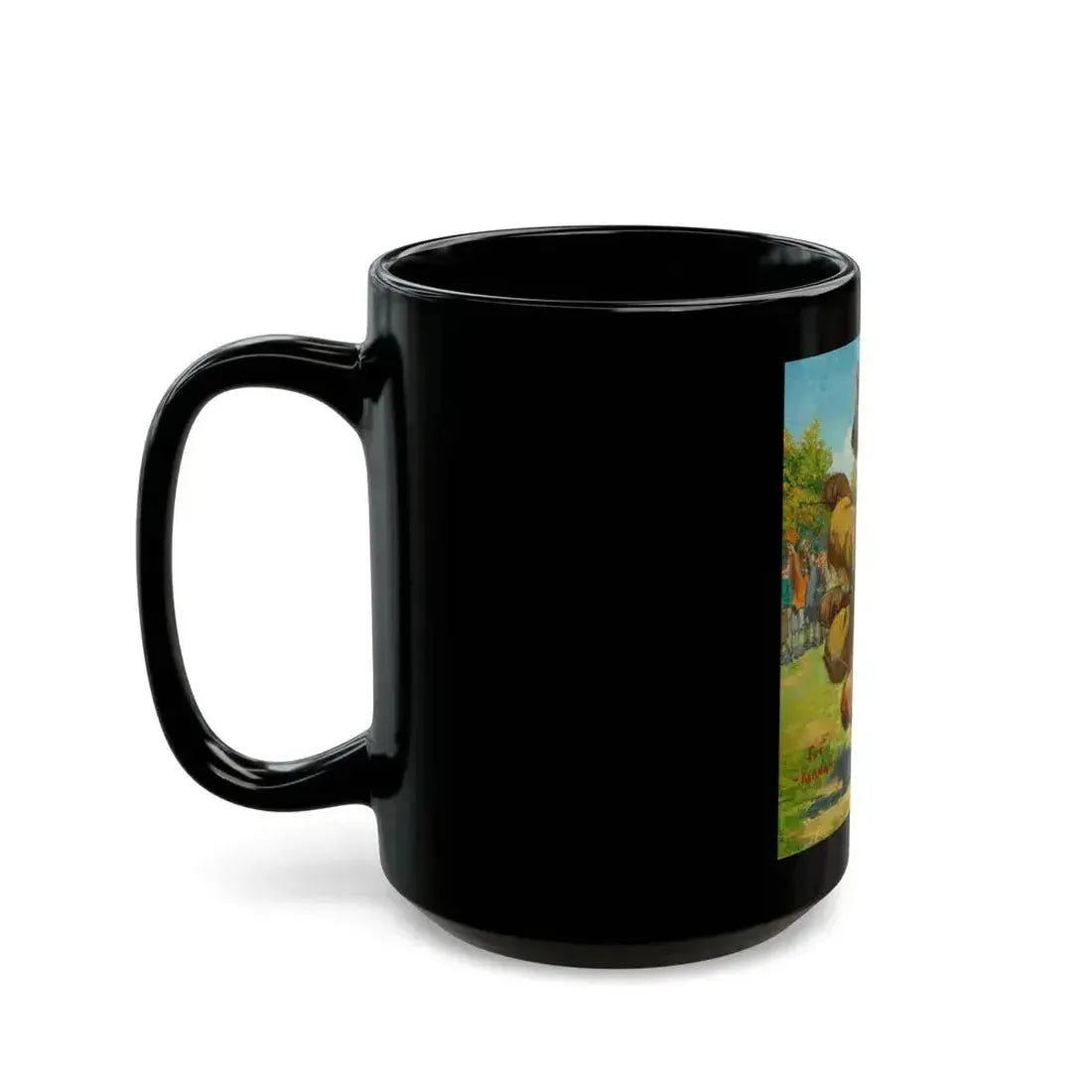 Boys Football Tackle - Black Coffee Mug - Go Mug Yourself