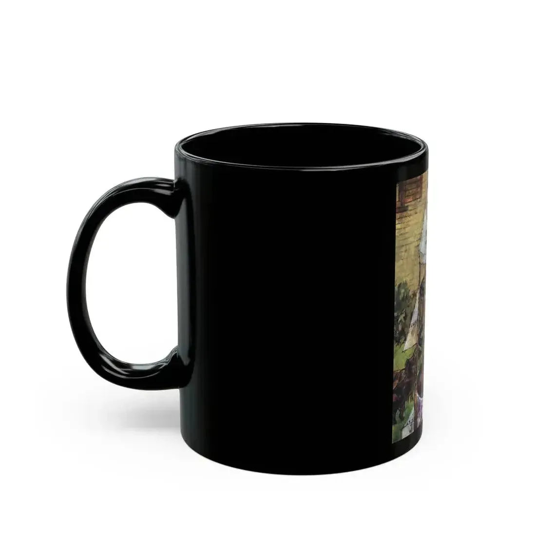 Boys Grow Up Scratched, Redbook, January 1961 - Black Coffee Mug - Go Mug Yourself