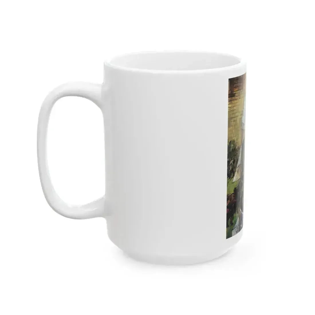 Boys Grow Up Scratched, Redbook, January 1961 - White Coffee Mug - Go Mug Yourself