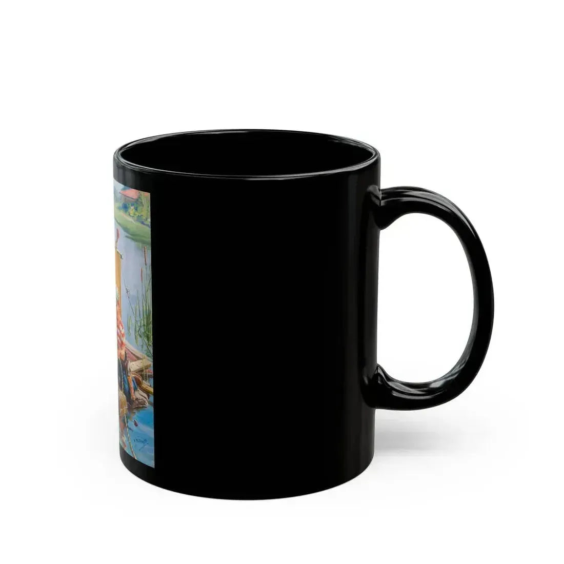 Boys on a Boat - Black Coffee Mug - Go Mug Yourself