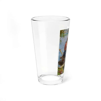 Boys on a Boat (Magazine Illustration) Pint Glass 16oz - Go Mug Yourself