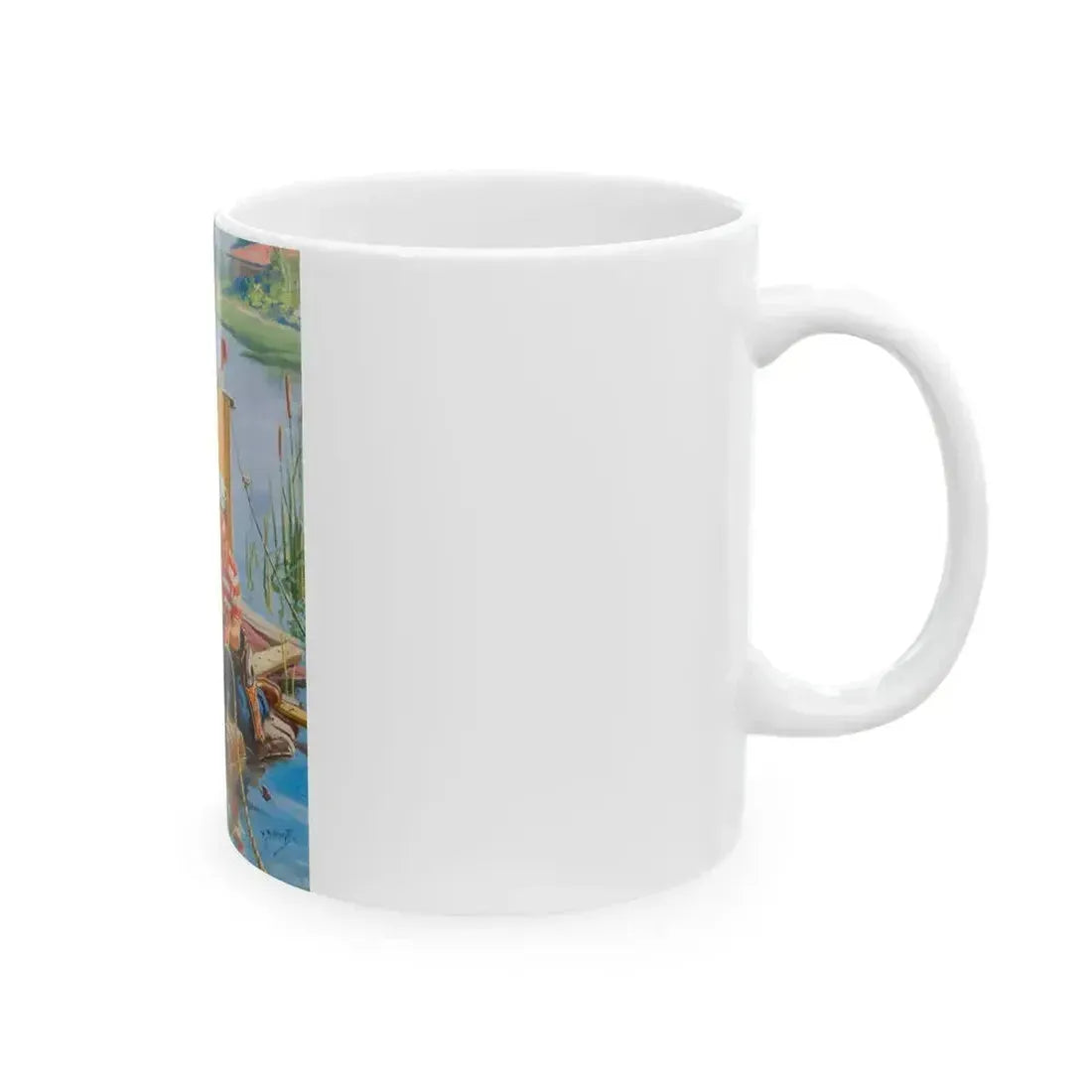 Boys on a Boat - White Coffee Mug - Go Mug Yourself