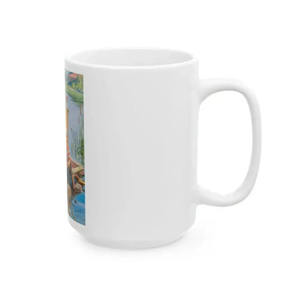 Boys on a Boat - White Coffee Mug - Go Mug Yourself