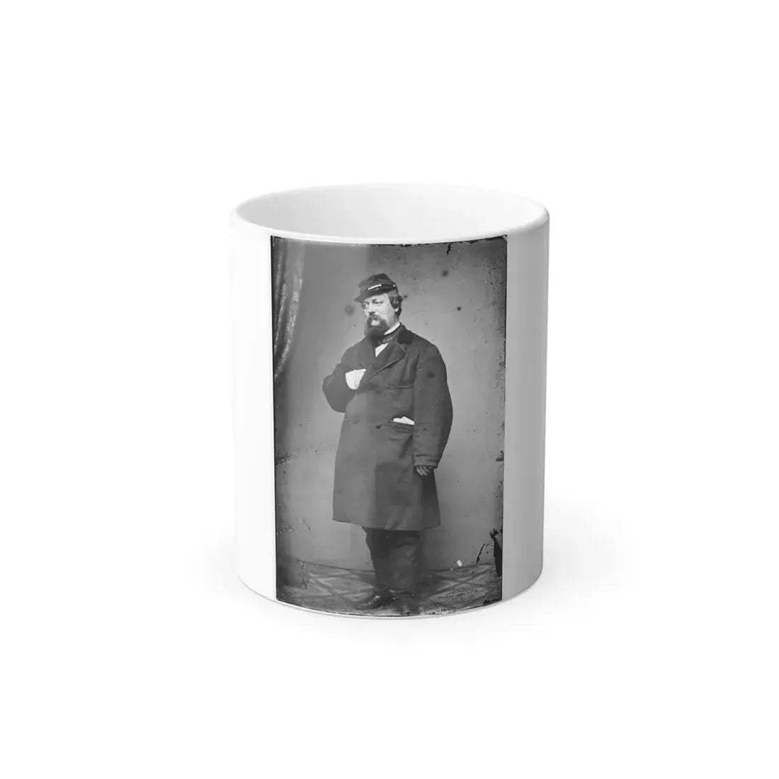 B.P. Poore (U.S. Civil War) Color Changing Coffee Mug 11oz - Go Mug Yourself