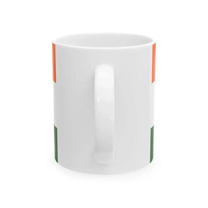 BPF-Flag (India) White Coffee Mug - Go Mug Yourself