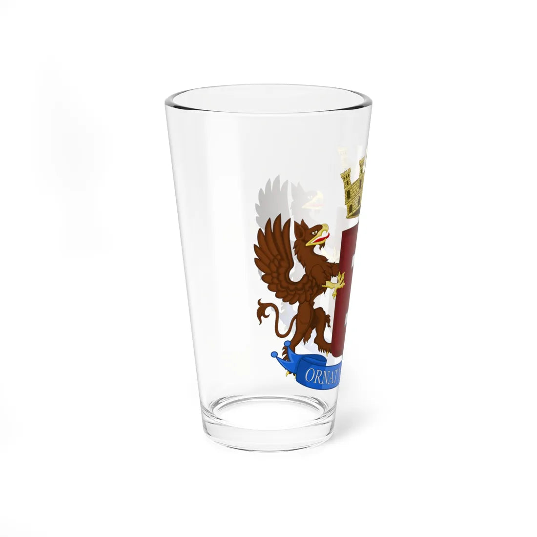 Bra-Stemma (Italy) (Coat of Arms) Pint Glass 16oz - Go Mug Yourself