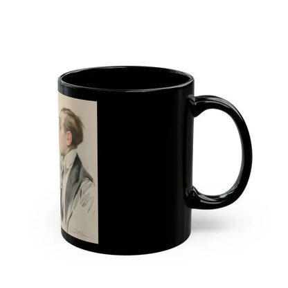 Bracing a Slacker, 1917 - Black Coffee Mug - Go Mug Yourself