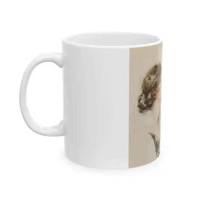 Bracing a Slacker, 1917 - White Coffee Mug - Go Mug Yourself