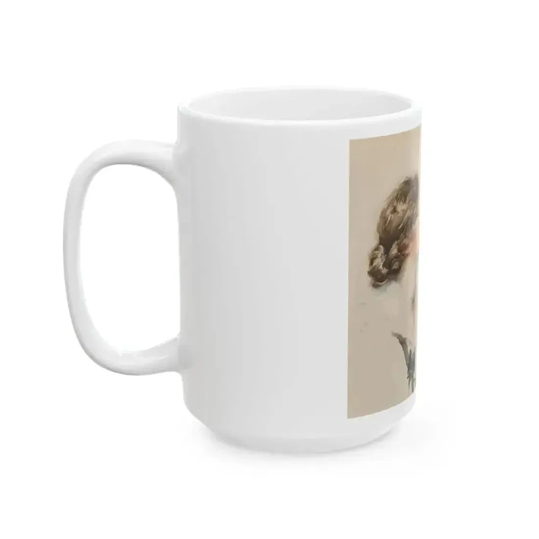 Bracing a Slacker, 1917 - White Coffee Mug - Go Mug Yourself