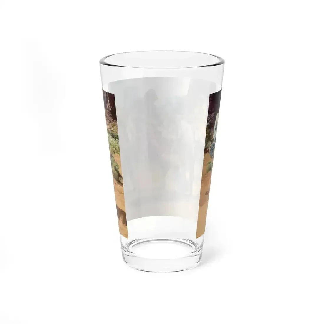 Brad Schmidt, Tagalong (Native Americans in Art) Pint Glass 16oz - Go Mug Yourself