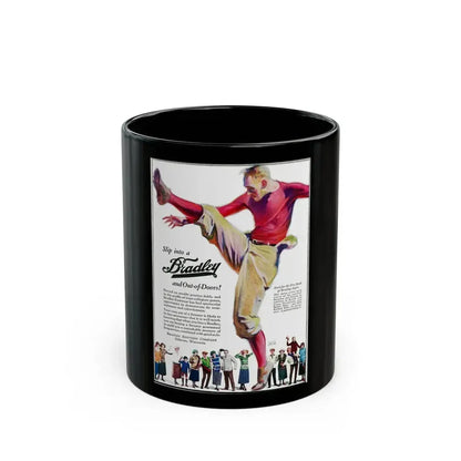Bradley advertisement - Black Coffee Mug 11oz - Go Mug Yourself