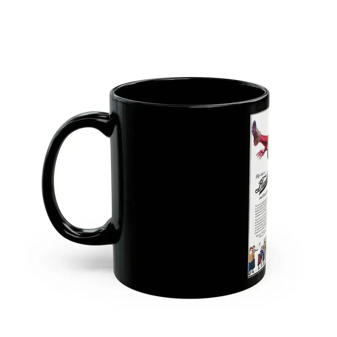 Bradley advertisement - Black Coffee Mug - Go Mug Yourself