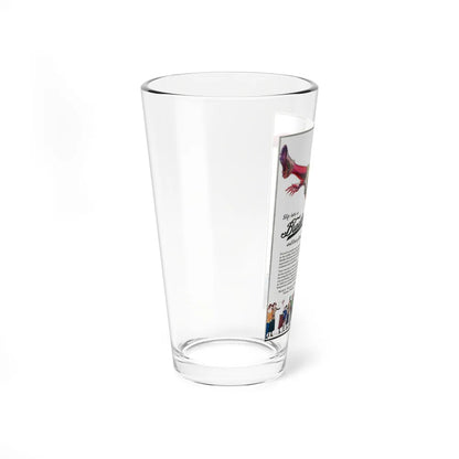 Bradley advertisement (Magazine Illustration) Pint Glass 16oz-Go Mug Yourself