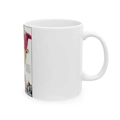 Bradley advertisement - White Coffee Mug - Go Mug Yourself