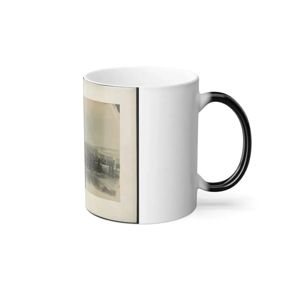 Brady's Incidents of the War. (Fort Richardson Va.) Camp 1St. Conn Artilery Sic, Col. R.O. Tyler 001 (U.S. Civil War) Color Changing Coffee Mug 11oz - Go Mug Yourself