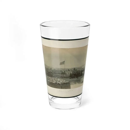 Brady's Incidents Of The War. (Fort Richardson Va.) Camp 1st. Conn Artilery Sic, Col. R.O. Tyler 001 (U.S. Civil War) Pint Glass 16oz 16oz - Go Mug Yourself