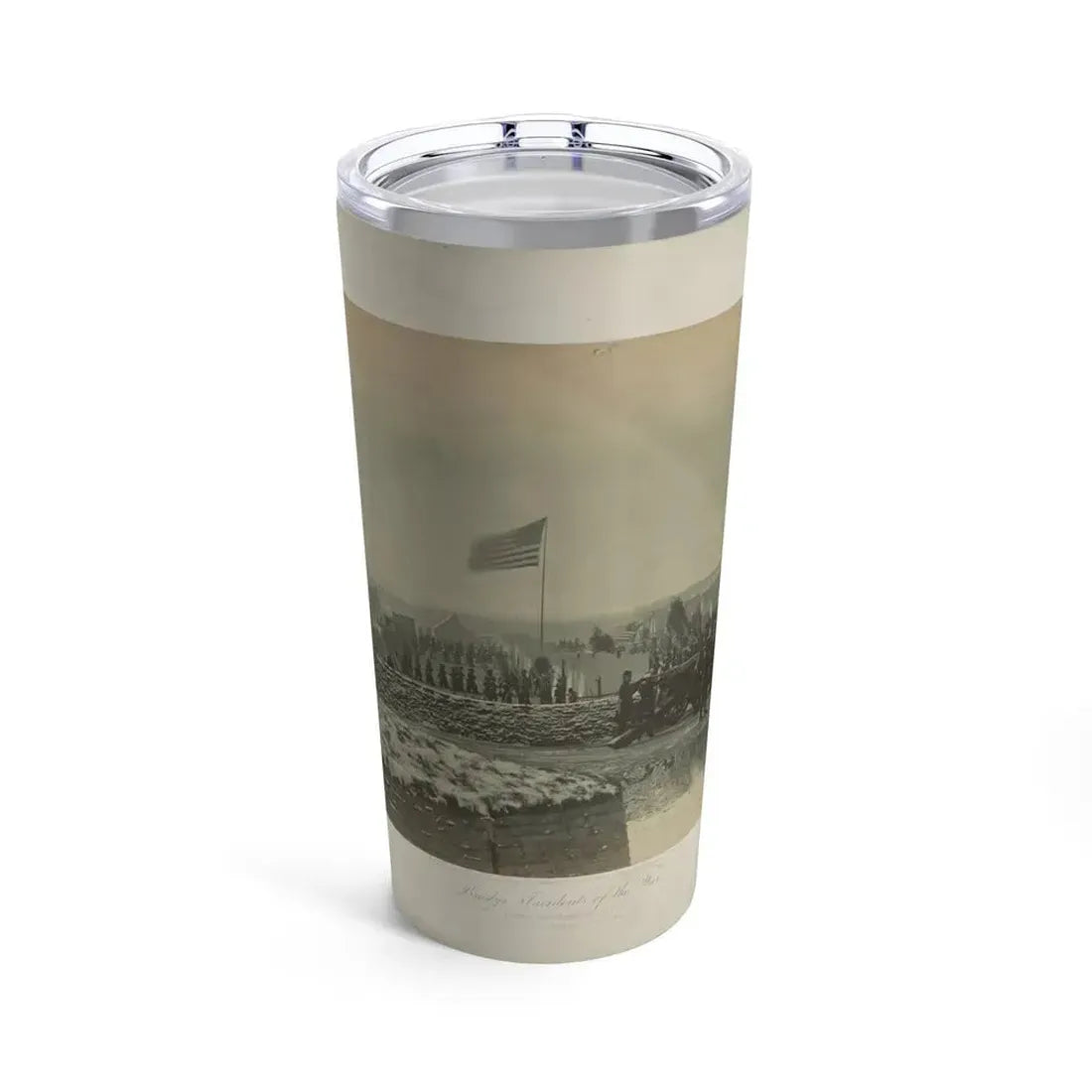 Brady's Incidents Of The War. (Fort Richardson Va.) Camp 1st. Conn Artilery Sic, Col. R.O. Tyler 001 (U.S. Civil War) Tumbler 20oz 20oz - Go Mug Yourself