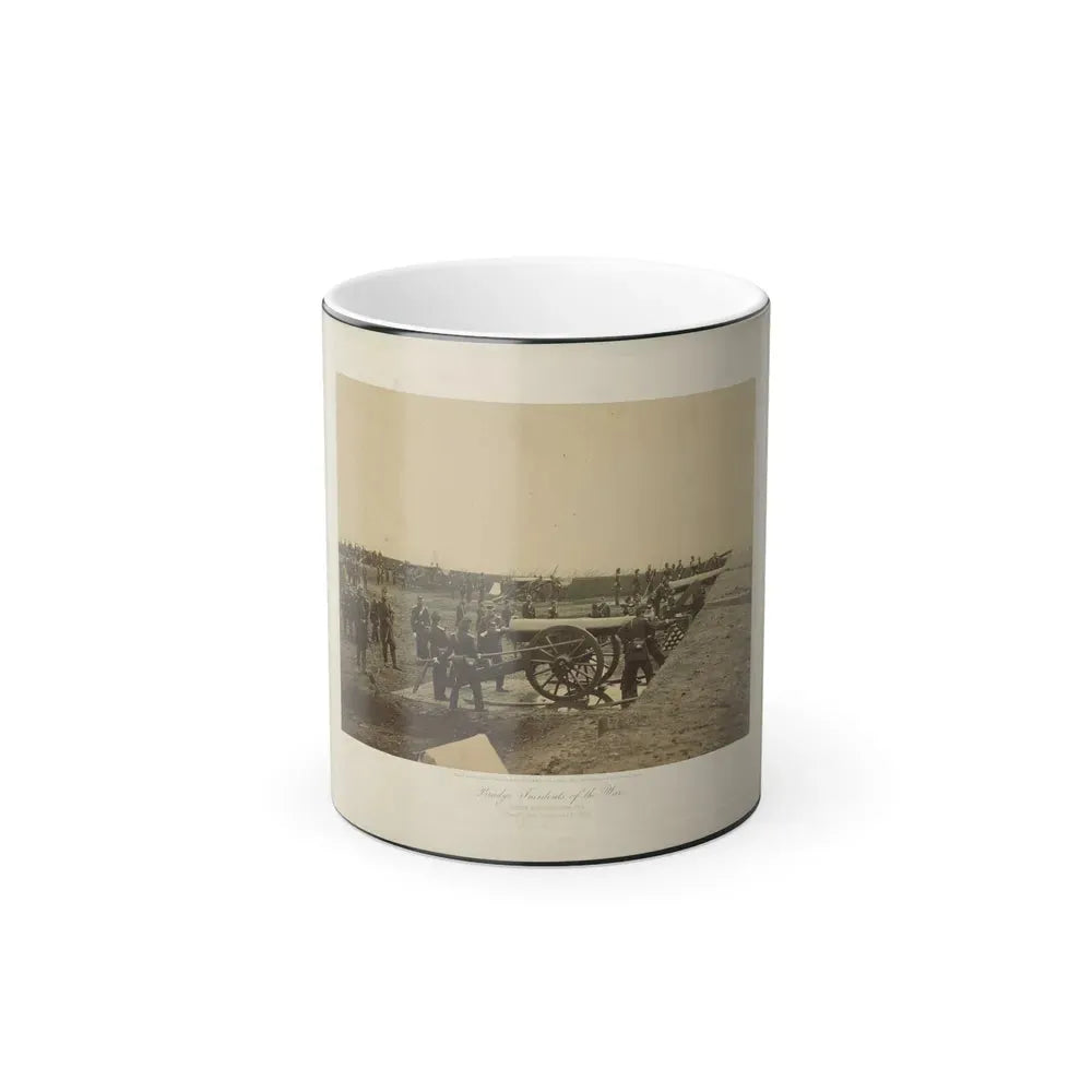 Brady's Incidents of the War. (Fort Richardson Va.) Camp 1St. Conn Artilery Sic, Col. R.O. Tyler (U.S. Civil War) Color Changing Coffee Mug 11oz Default Title 11oz - Go Mug Yourself
