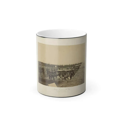 Brady's Incidents of the War. (Fort Richardson Va.) Camp 1St. Conn Artilery Sic, Col. R.O. Tyler (U.S. Civil War) Color Changing Coffee Mug 11oz Default Title 11oz - Go Mug Yourself
