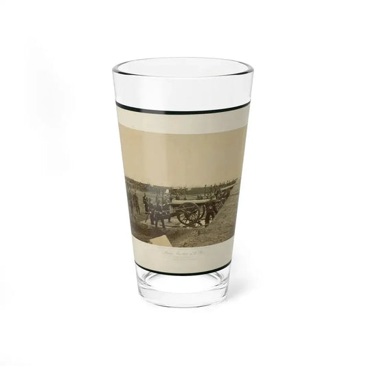 Brady's Incidents Of The War. (Fort Richardson Va.) Camp 1st. Conn Artilery Sic, Col. R.O. Tyler (U.S. Civil War) Pint Glass 16oz 16oz - Go Mug Yourself
